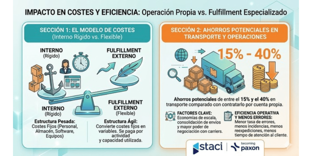 Fulfillment en España, ¿cuáles son los beneficios de contratar un proveedor especializado?