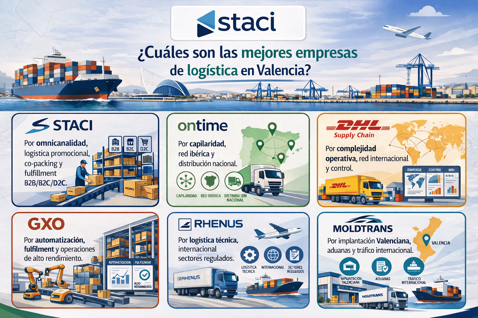 Empresas de logística en Valencia: